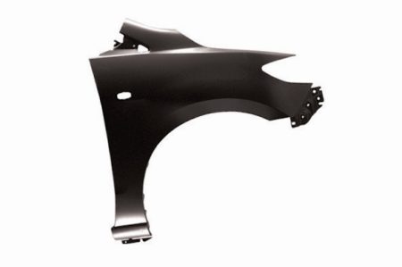 Right Front fender assy w/o Signal Lamp Hole; w/Rocker Mldgs - MAZDA 5 2006-2009