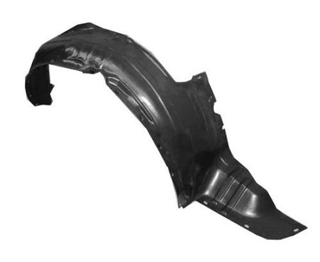 Right Front fender splash shield w/o rocker molding; plastic liner - MAZDA MPV 2004-2006