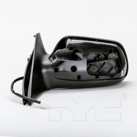 Left Mirror outside rear view black; code NN; w/fogger; w/o mazda speed mirror assy - MAZDA 6 2003-2008