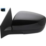 Left Mirror outside rear view Power; Non-Heated; Convex Glass; w/o Signal Lamps; PTM - MAZDA CX-9 2010-2015