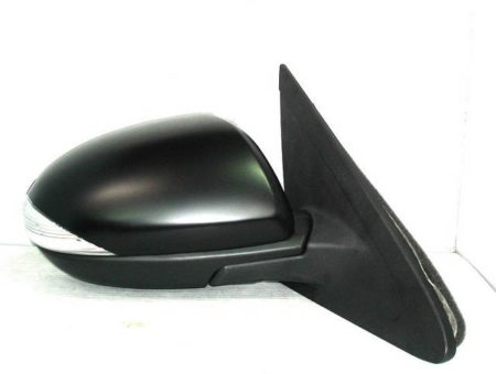 Right Mirror outside rear view Power; Heated; w/Signal Lamp; w/o BSD; w/Cover; PTM - MAZDA 3 2010-2013