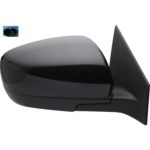 Right Mirror outside rear view Power; Non-Heated; Convex Glass; w/o Signal Lamps; PTM - MAZDA CX-9 2010-2015