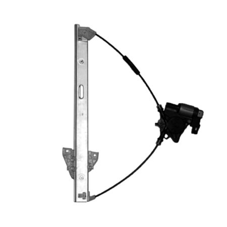 Left Front door glass regulator Power; w/Motor - MAZDA 3 2004-2009