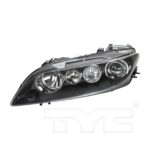 Left Headlamp assy composite sport type; w/halogen - MAZDA 6 2006-2008