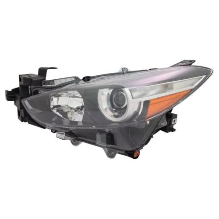 Left Headlamp Assy Composite Sedan; Halogen; Japan Built