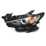 Left Headlamp Assy Composite H/B, Sedan; w/o AFS