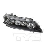 Right Headlamp assy composite sport type; w/halogen - MAZDA 6 2006-2008