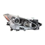 Right Headlamp Assy Composite Halogen - MAZDA 3 2014-2016
