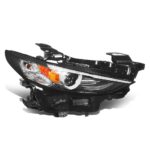 Right Headlamp Assy Composite H/B, Sedan; w/o AFS