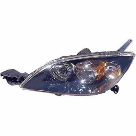 Left Headlamp lens/housing H/B; HID - MAZDA 3 2004-2005