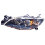 Left Headlamp lens/housing Sedan; HID - MAZDA 3 2004-2006