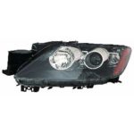 Left Headlamp lens/housing HID; Old Style - MAZDA CX-7 2007-2007