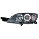 Left Headlamp lens/housing H/B; HID - MAZDA 3 2006-2009