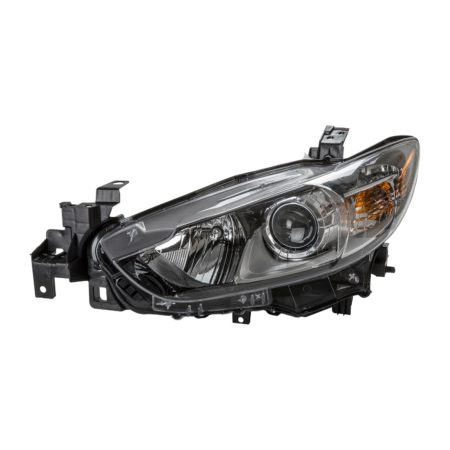 Left Headlamp Lens/Housing Sedan; Halogen - MAZDA 6 2014-2020