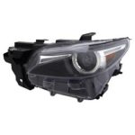 Left Headlamp lens/housing LED; w/Adaptive Headlamps - MAZDA CX-9 2016-2021