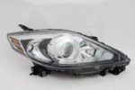 Right Headlamp lens/housing Halogen; w/Black Bezel - MAZDA 5 2008-2009