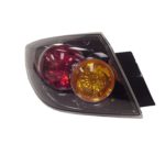Left Taillamp assy 4dr hatchback; Std type - MAZDA 3 2004-2006