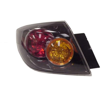 Left Taillamp assy 4dr hatchback; Std type - MAZDA 3 2004-2006