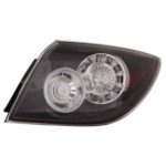 Left Taillamp assy H/B; LED type - MAZDA 3 2005-2009
