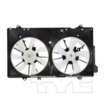 Radiator cooling fan assy Motor/Blade/Shroud Dual Fan Assy - MAZDA CX-5 2013-2016