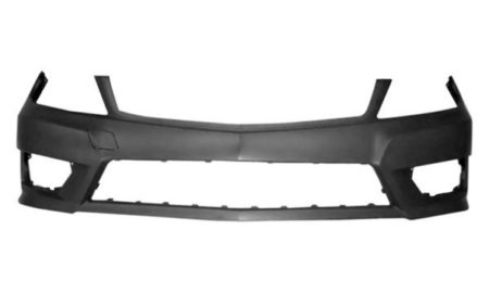 Front bumper cover W204; Coupe; w/AMG Styling Pkg; w/o H/L/W; w/o Parktronic; w/o DRL; prime - MERCEDES-BENZ C350 2012-2015