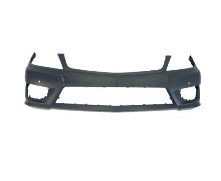 Front bumper cover W204; Sedan; w/AMG Styling Pkg; w/o Headlamp Washer; w/Parktronic; prime - MERCEDES-BENZ C350 2012-2014