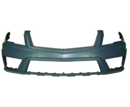 Front bumper cover X204; w/AMG Styling Pkg; w/Parktronic; w/o H/Lamp Washers; prime - MERCEDES-BENZ GLK350 2010-2012