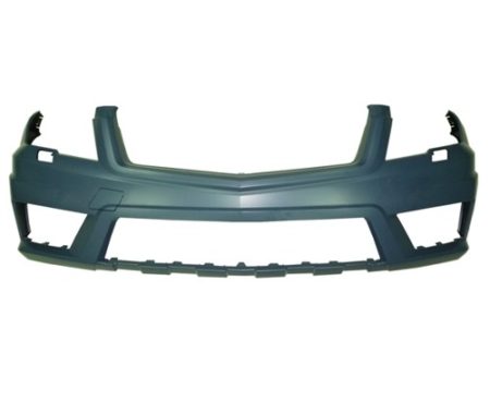 Front bumper cover X204; w/AMG Styling Pkg; w/o Parktronic; w/H/Lamp Washers; prime - MERCEDES-BENZ GLK350 2010-2012