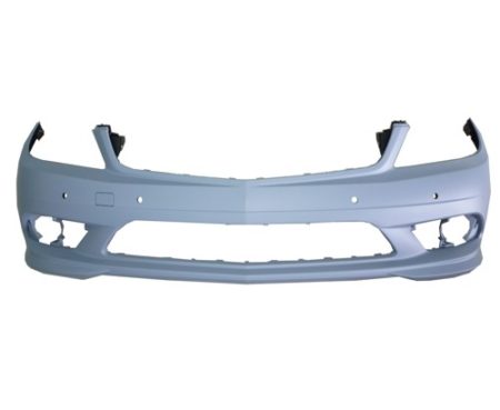 Front bumper cover W204; w/AMG Styling Pkg; w/o H/Lamp Washers; w/Parktronic; prime - MERCEDES-BENZ C350 2008-2011