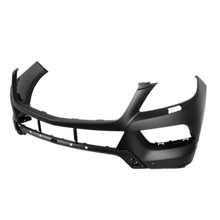 Front bumper cover W166; w/o AMG Styling Pkg; w/Parktronic; w/Headlamp Washer; prime - MERCEDES-BENZ ML350 2012-2014