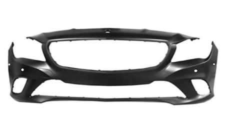 Front Bumper Cover C117; W/O Amg Styling; W/Parktronic; W/O Active Park; W/O H/L Wshr; Primed - MERCEDES-BENZ CLA250 2014-2016