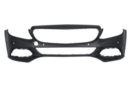 Front bumper cover C205; Coupe; w/o Sport Pkg; w/Surround View; w/Active Park; prime - MERCEDES-BENZ C300 2017-2018
