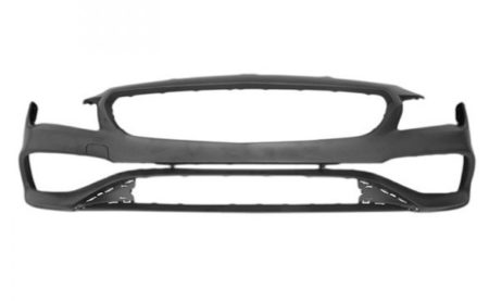 Front bumper cover C117; w/o Aero Pkg; w/Active Park Assist; prime - MERCEDES-BENZ CLA45 AMG 2017-2019