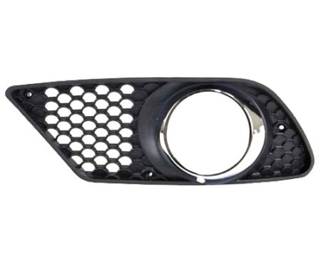 Left Front bumper insert W204; w/AMG Styling Pkg; Fog Lamp Bezel - MERCEDES-BENZ C350 2008-2011