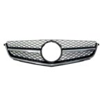 Grille assy W204; w/o Distronic Cruise Control; w/o Emblem - MERCEDES-BENZ C63 AMG 2012-2014