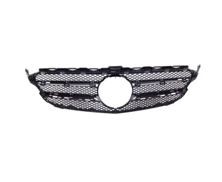 Grille assy W205; Sedan; w/o Luxury Pkg; w/o AMG Styling Pkg; w/o Surround View - MERCEDES-BENZ C400 2015-2015