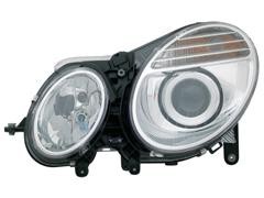 Left Headlamp assy sealed beam Halogen; From 6-30-06 - MERCEDES-BENZ E320 2007-2009