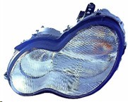 Left Headlamp assy composite 4dr sedan/wagon; w/xenon - MERCEDES-BENZ C55 AMG 2005-2006