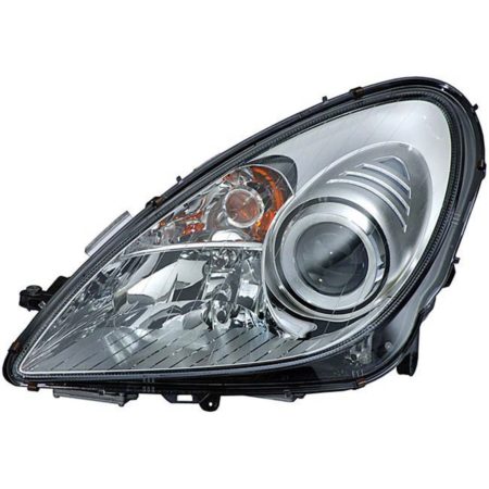 Left Headlamp assy composite w/halogen; w/o Sport Pkg - MERCEDES-BENZ SLK350 2005-2011
