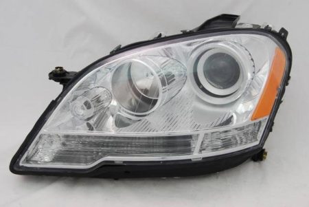 Left Headlamp assy composite W164; Halogen; To 8-26-10 - MERCEDES-BENZ ML450 2010-2011