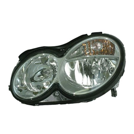 Left Headlamp assy composite Halogen; To 3-31-06 - MERCEDES-BENZ CLK320 2003-2005