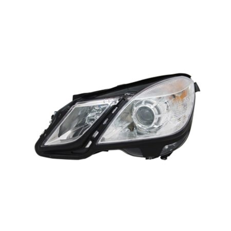 Left Headlamp assy composite W212; Sedan; Halogen; w/o Cornering Lamps - MERCEDES-BENZ E550 2010-2014