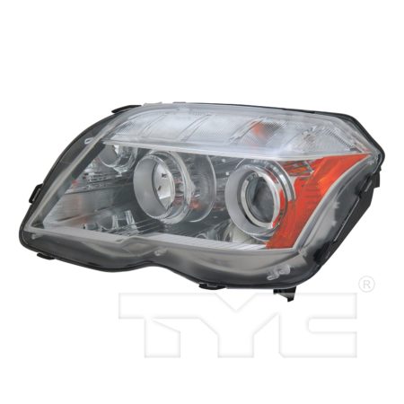 Left Headlamp assy composite X204; Halogen - MERCEDES-BENZ GLK350 2010-2012