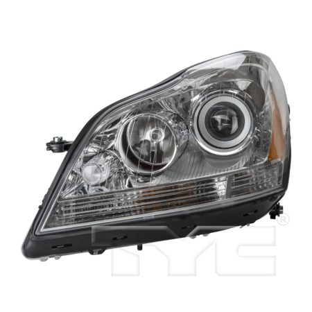 Left Headlamp assy composite X164; BLUETEC; Halogen - MERCEDES-BENZ GL350 2010-2012