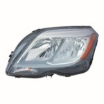 Left Headlamp assy composite X204; Halogen - MERCEDES-BENZ GLK350 2013-2015