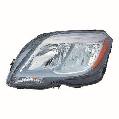 Left Headlamp assy composite X204; Halogen - MERCEDES-BENZ GLK350 2013-2015