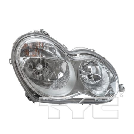 Right Headlamp assy composite 4dr sedan/wagon; w/halogen - MERCEDES-BENZ C350 2006-2007