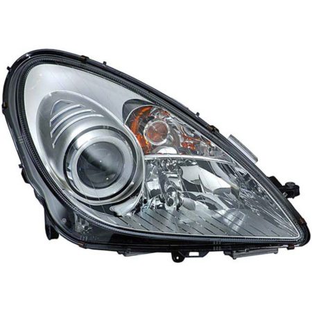 Right Headlamp assy composite w/halogen; w/o Sport Pkg - MERCEDES-BENZ SLK350 2005-2011