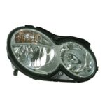 Right Headlamp assy composite Halogen; To 3-31-06 - MERCEDES-BENZ CLK320 2003-2005