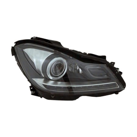 Right Headlamp Assy Composite W204; Coupe; w/Cornering Lamps